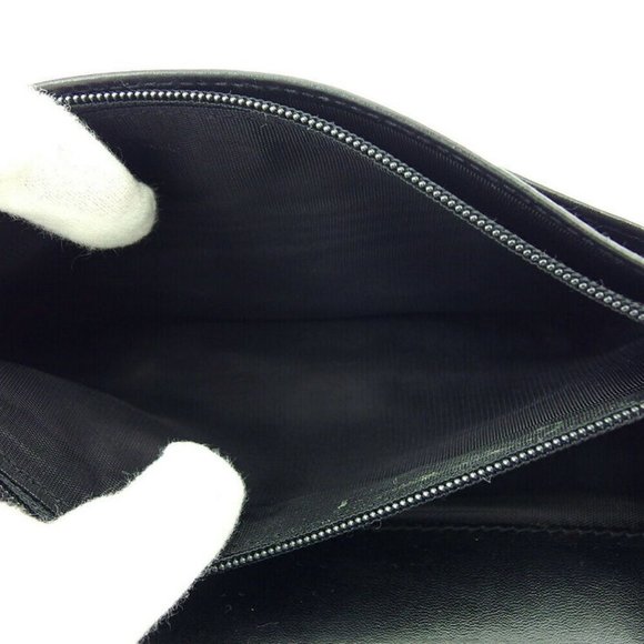 Salvatore ferragamo long wallet Vara leather Auth used T19028